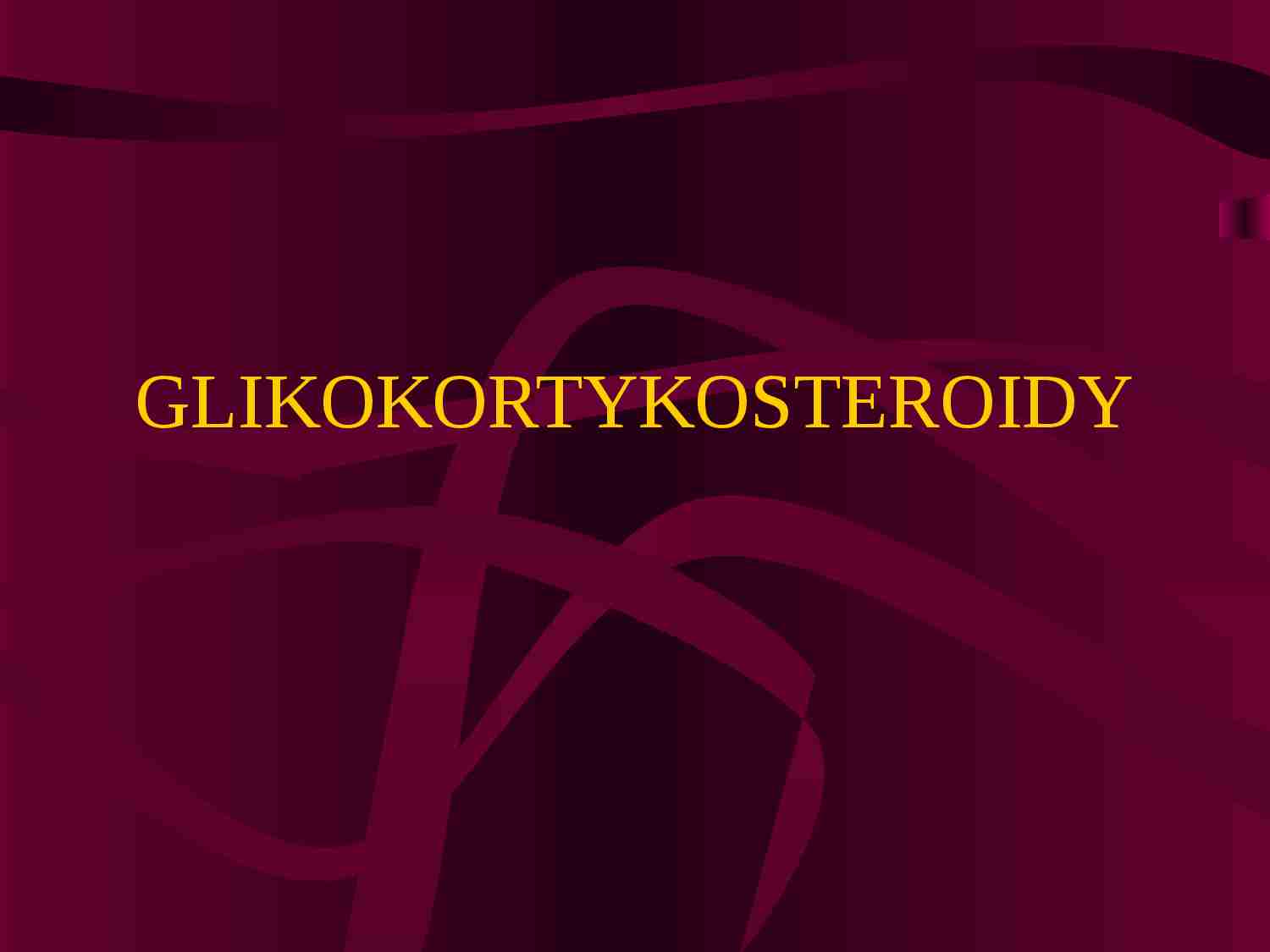 Glikokortykosteroidy-prezentacja - strona 1