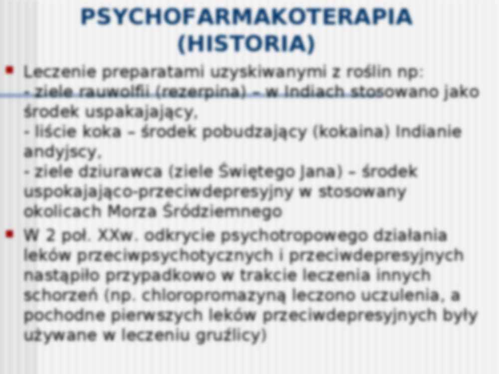 Farmakoterapia zaburzeń psychicznych - strona 3