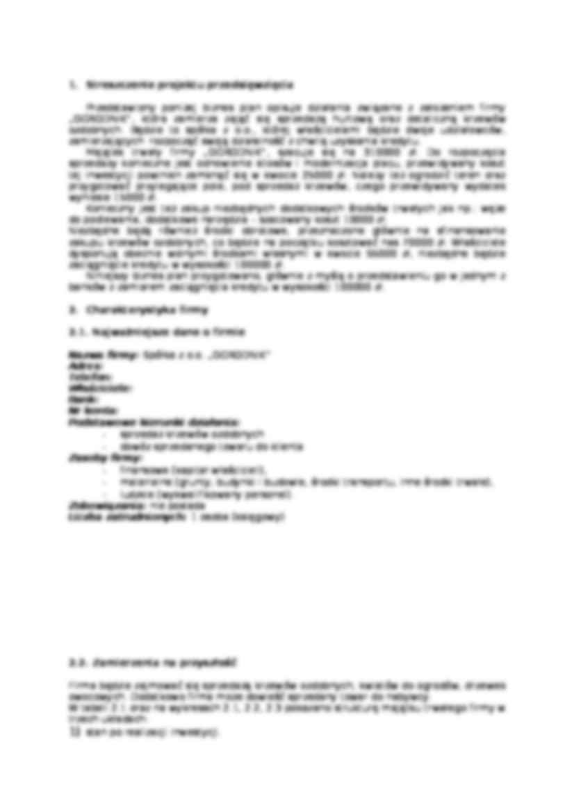 Biznes plan- firma Ogrodnik - Analiza rynku - strona 2