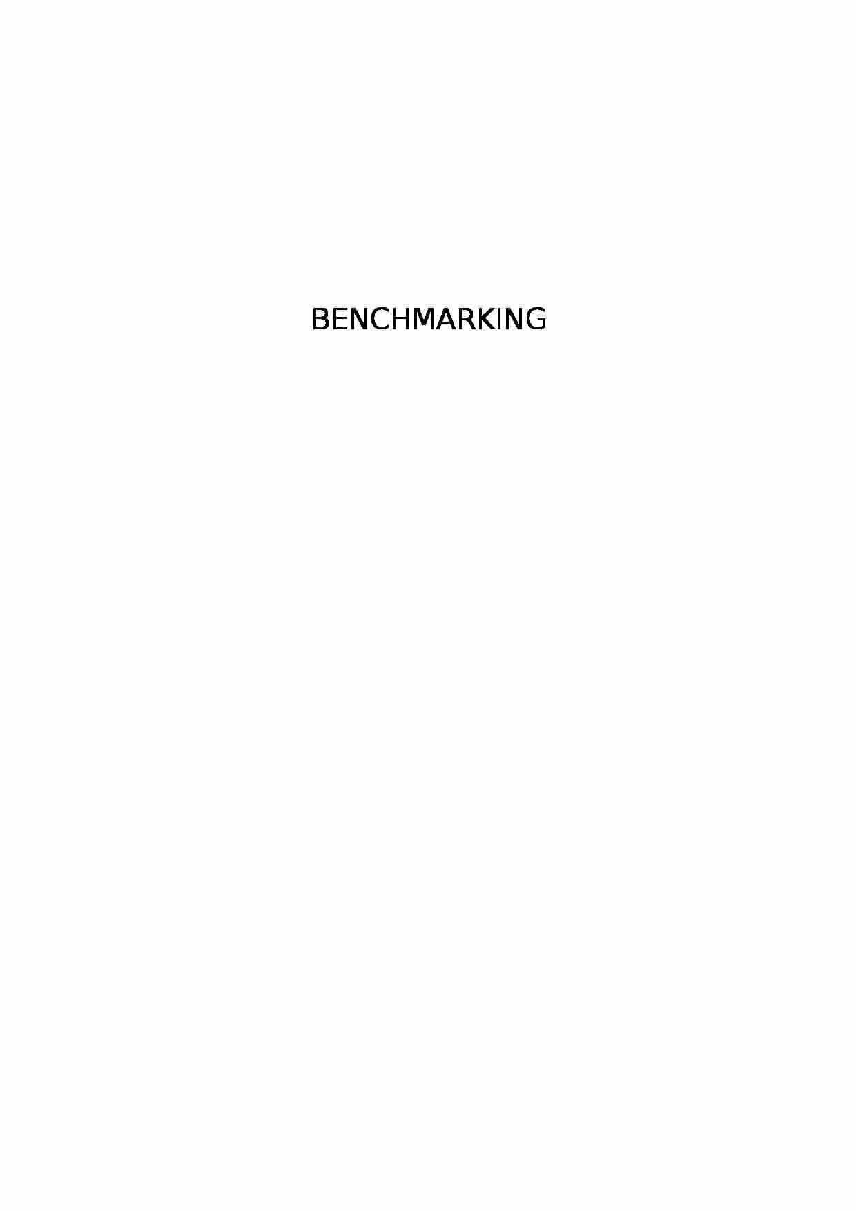 Benchmarking (2) - strona 1