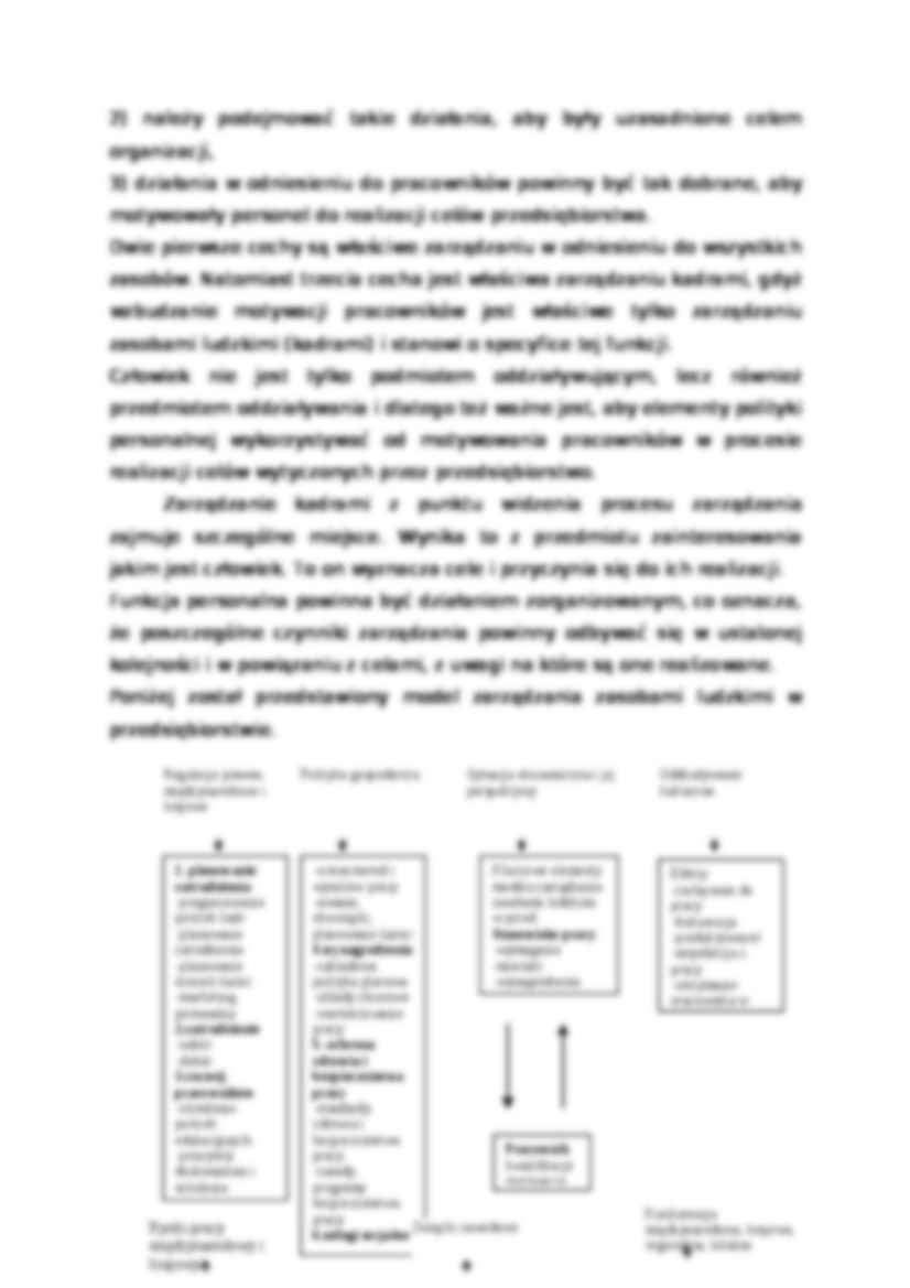 Istota i cele zarządzania kadrami - strona 3