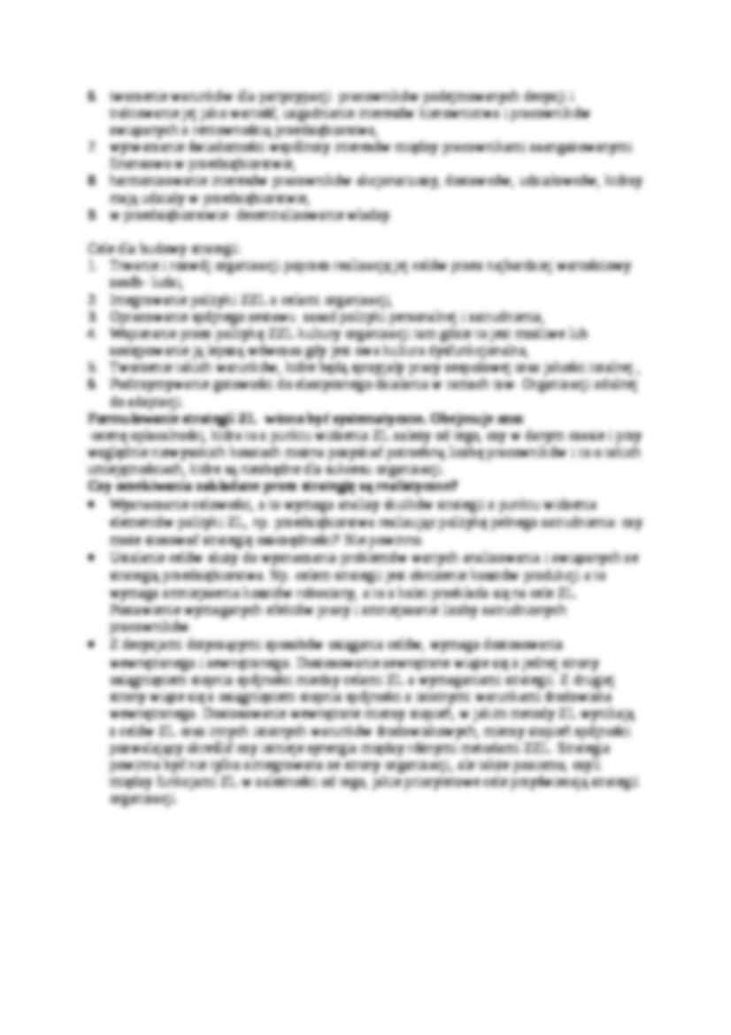 Zarządzanie kadrami - 12 wykładów - strona 3