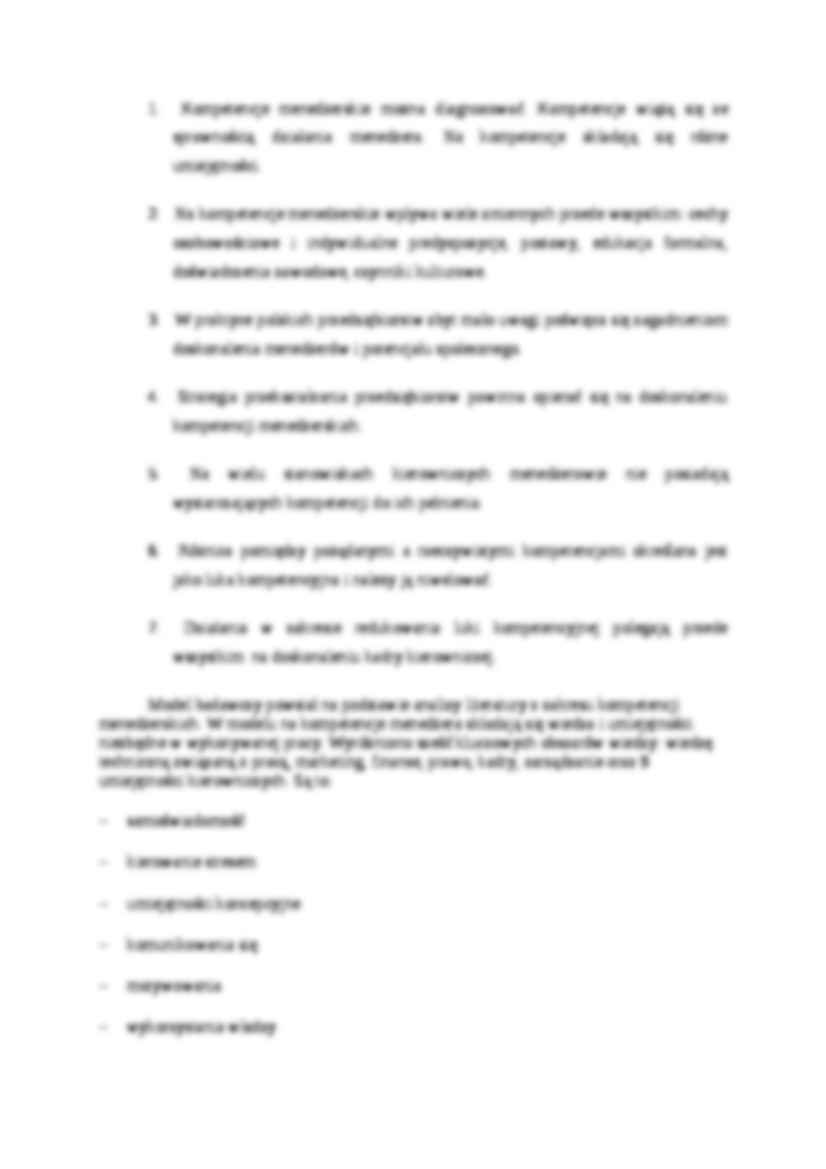 Kompetencje menedżerskie - strona 2