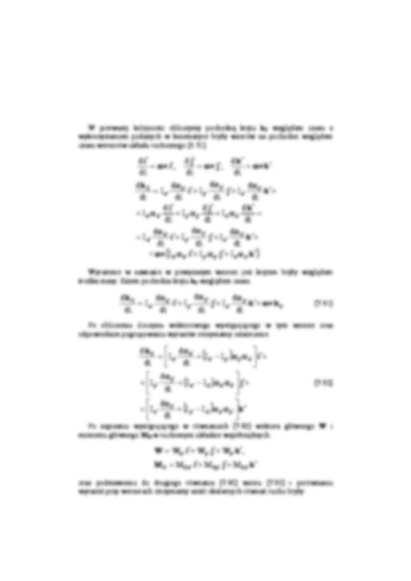Równanie bryły sztywnej - strona 2