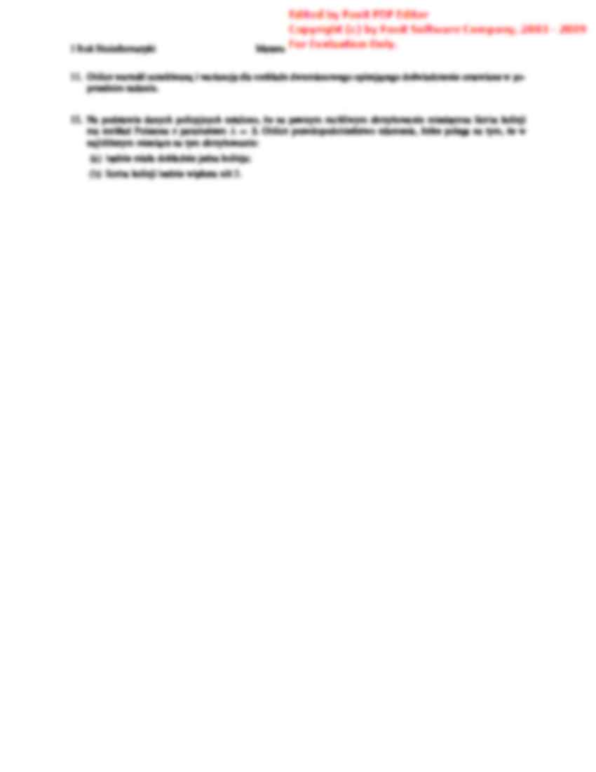 Listy zadań z matematyki dla Bioinformatyki - strona 3