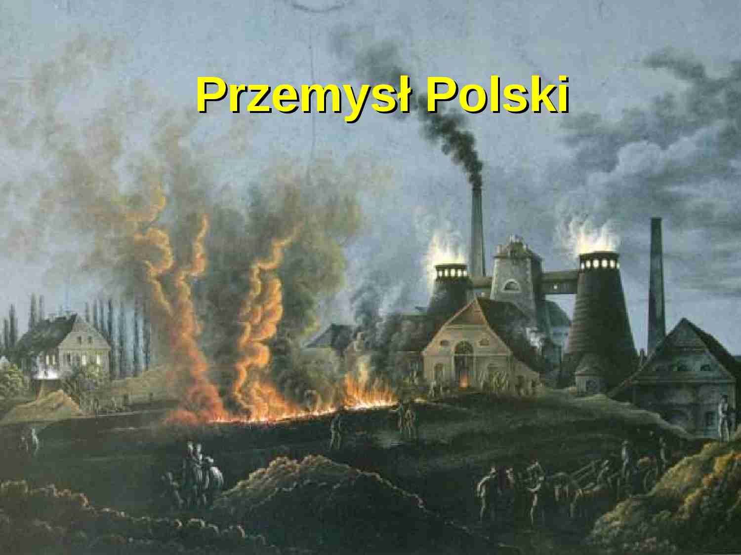 Przemysł Polski- prezentacja 1 - strona 1