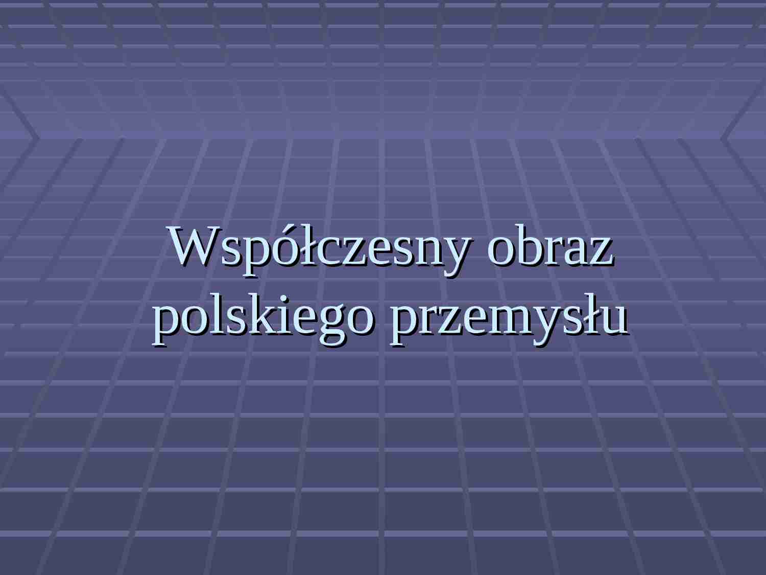 Przemysł Polski- prezentacja 2 - strona 1