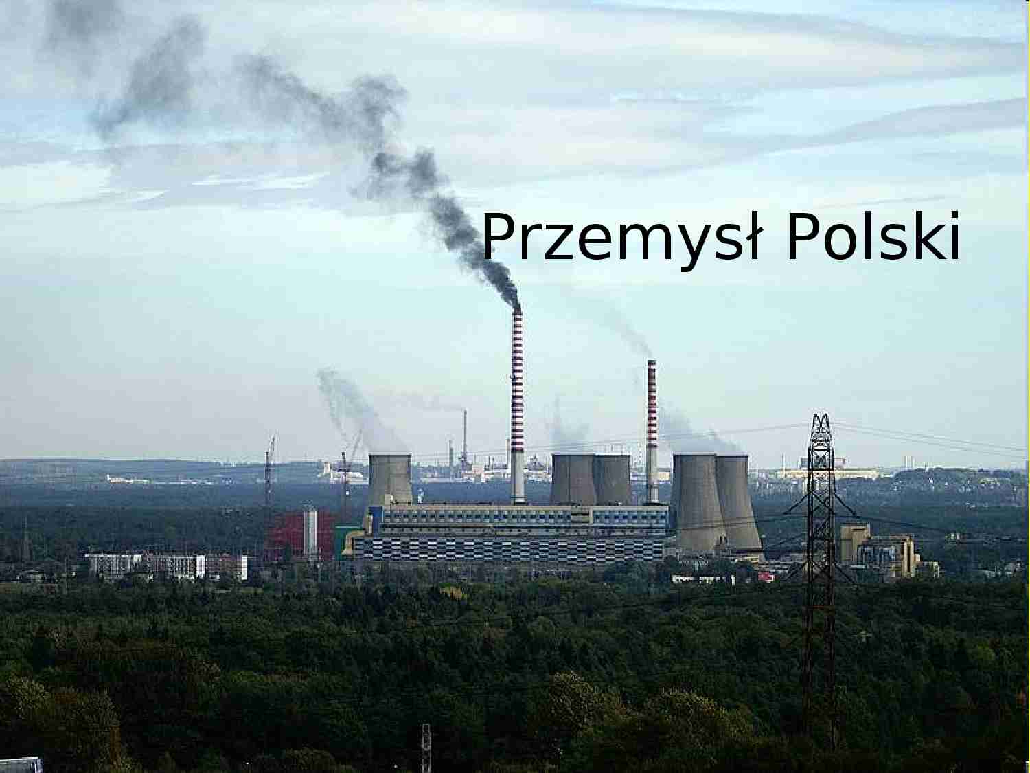 Przemysł Polski- prezentacja 3 - strona 1