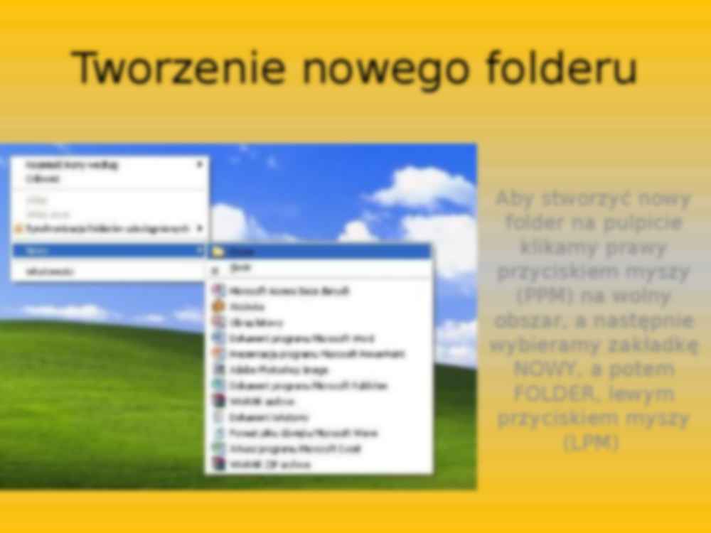 Operacje na folderach i ich właściwości w systemie Windows - strona 2