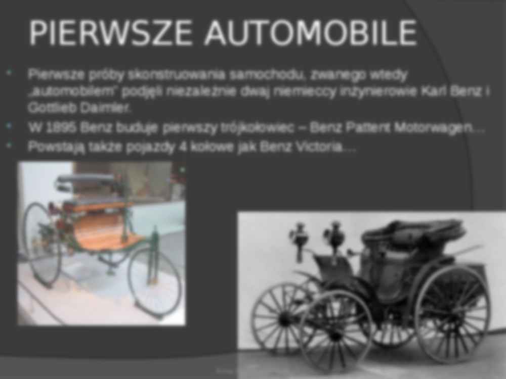 Historia motoryzacji - prezentacja zaliczeniowa - strona 3