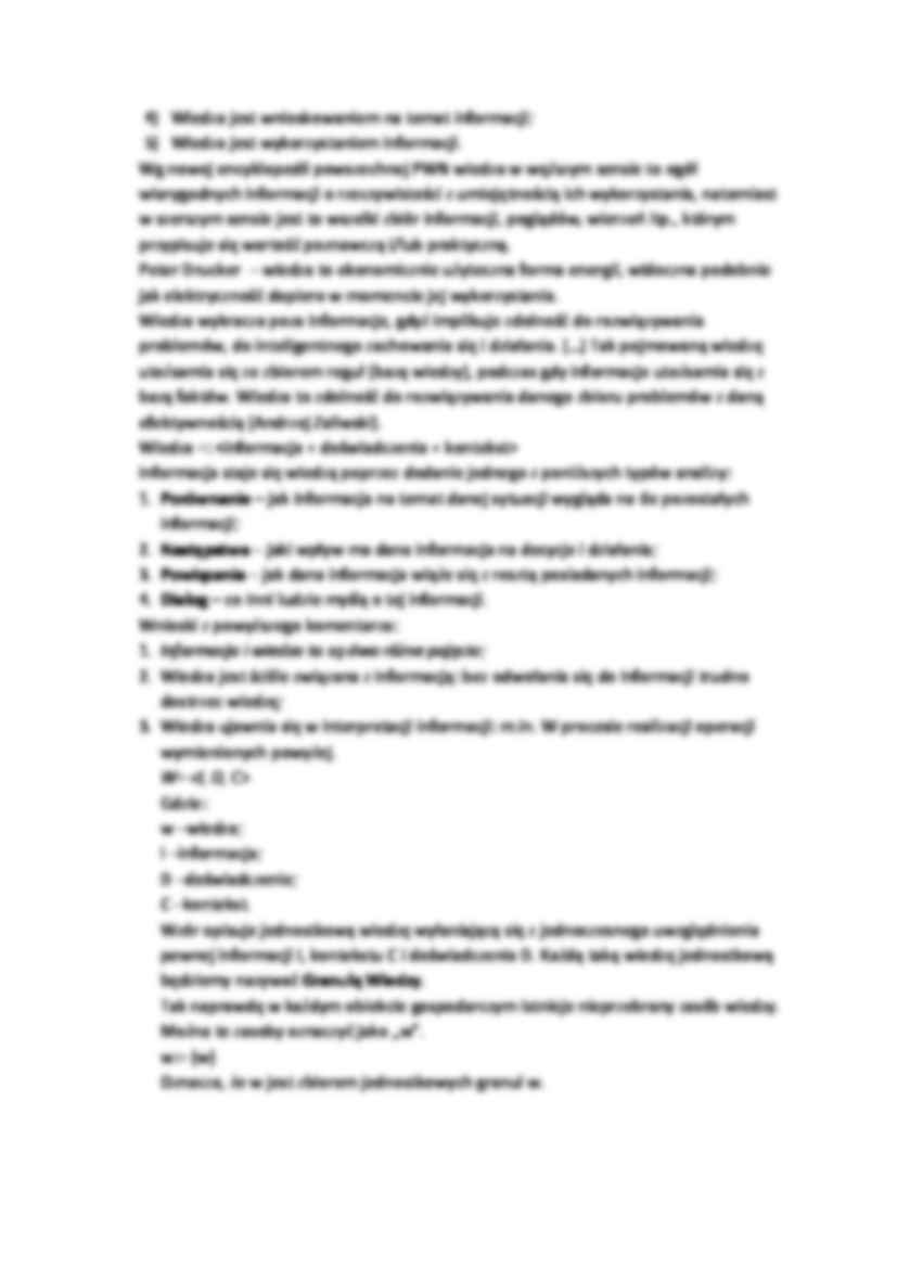 Definicja i części składowe informacyjnego systemu zarządzania - strona 2