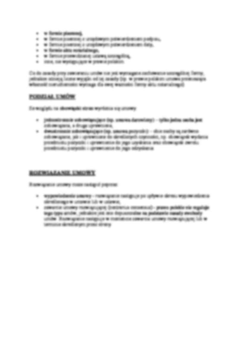 Sposoby zawierania umów, ich formy i podział - strona 3