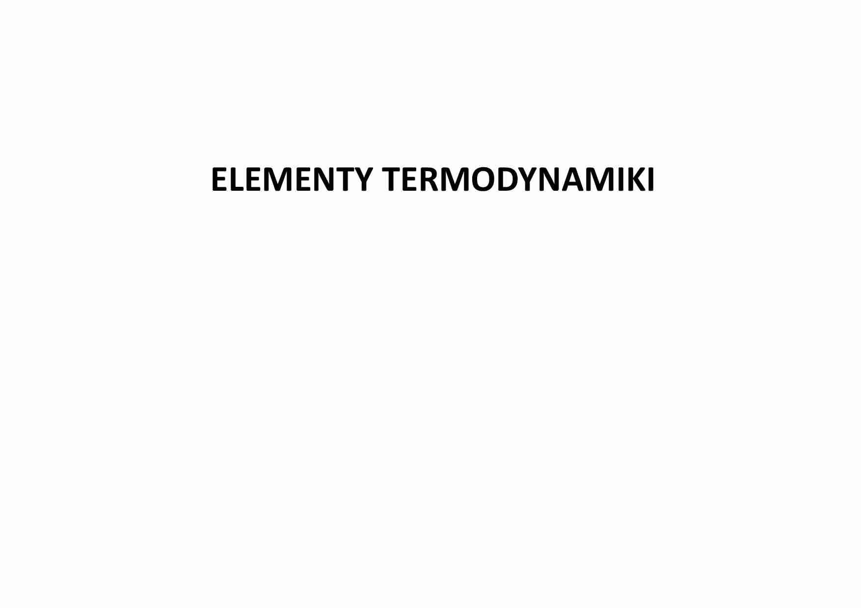 Podstawowe pojęcia termodynamiki - strona 1