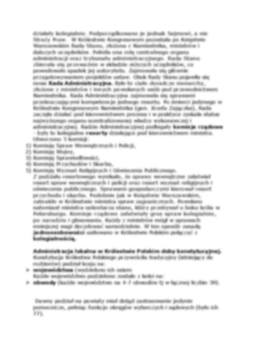 Administracja centralna i lokalna w Królestwie Polskim doby konstytucyjnej - strona 2