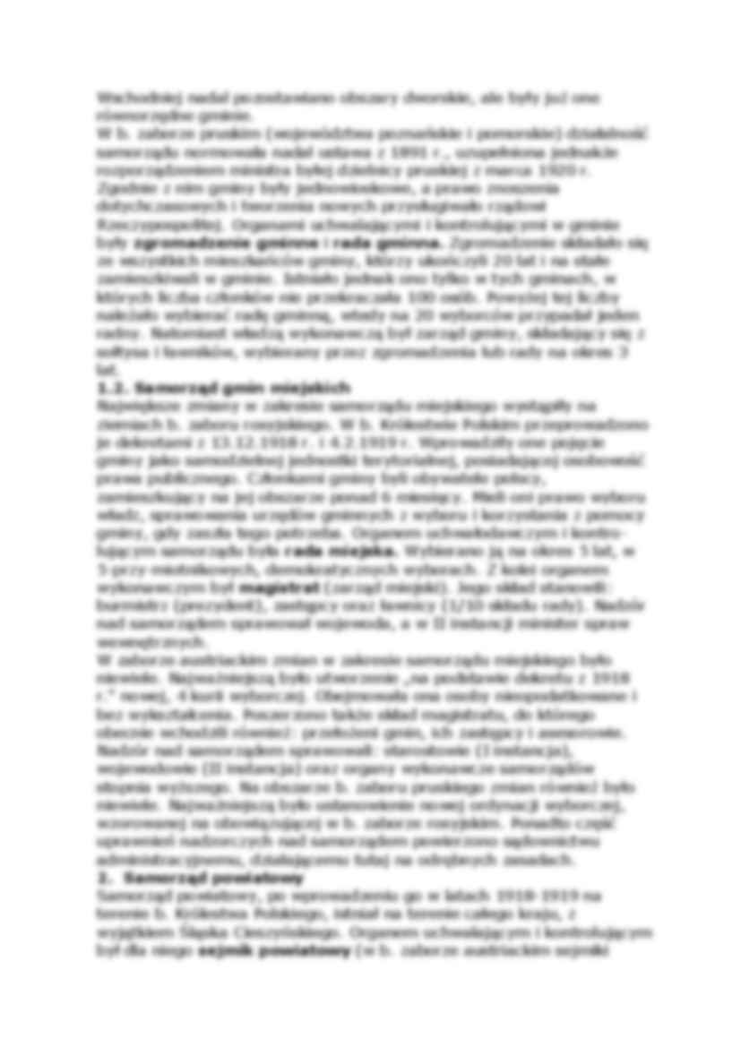 Administracja samorządowa w II Rzeczypospolitej - strona 2