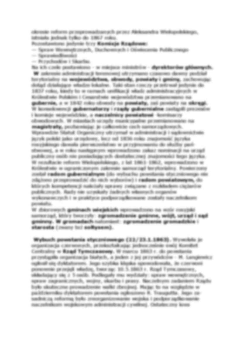 Administracja w zaborze rosyjskim w okresie międzypowstaniowym i po powstaniu styczniowym - strona 2