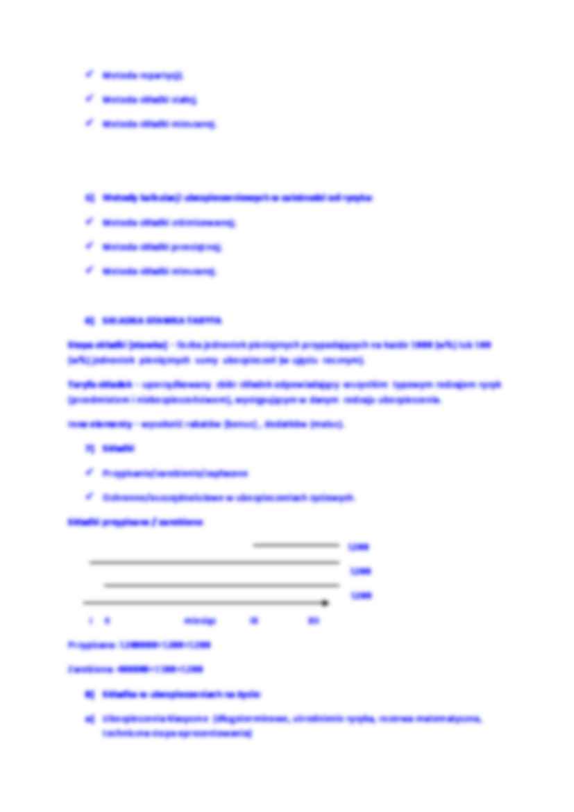 Zakłady ubezpieczeń - zasady funkcjonowania  - strona 3