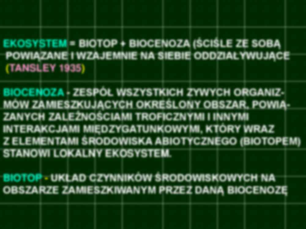Ekosystem i biocenoza  - strona 2