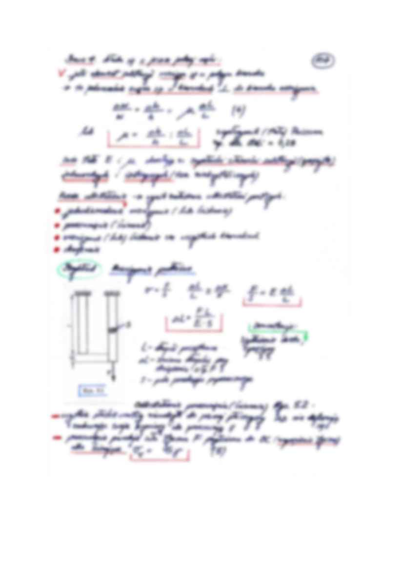 Siły sprężystości - notatki z wykładu z fizyki - strona 2