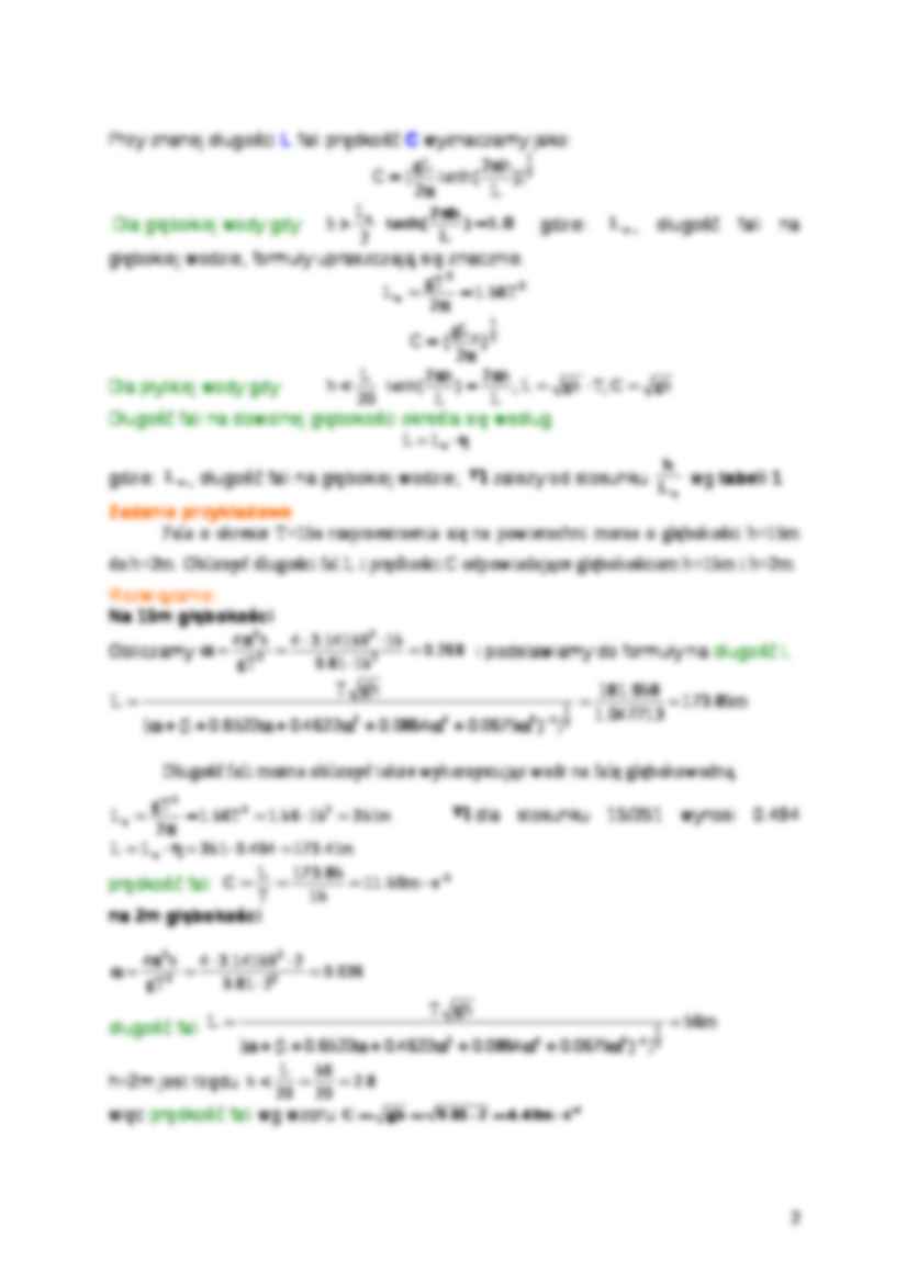Falowanie regularne - parametry  - strona 2