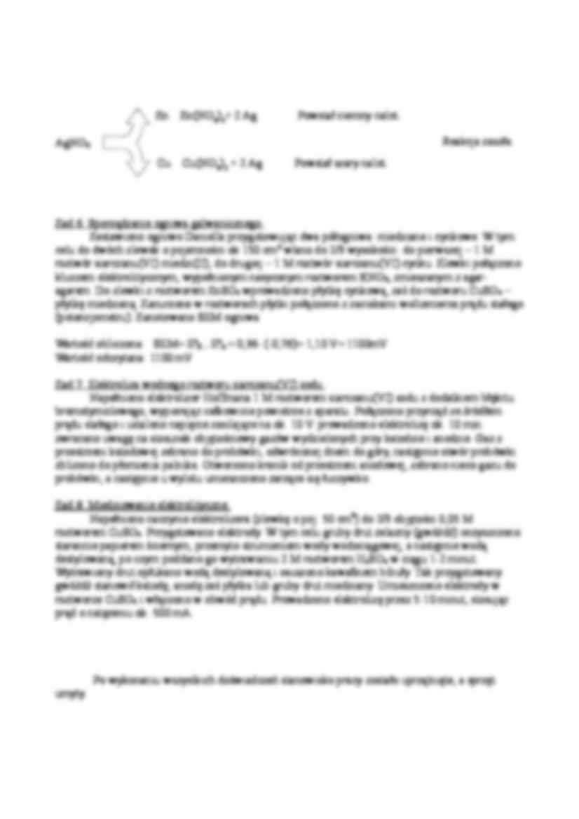 Podstawy elektrochemii - sprawozdanie - strona 3