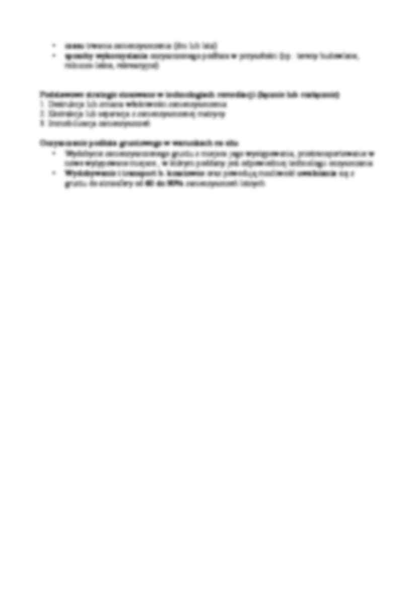  Degradacja i wybór metody remediacji - strona 2