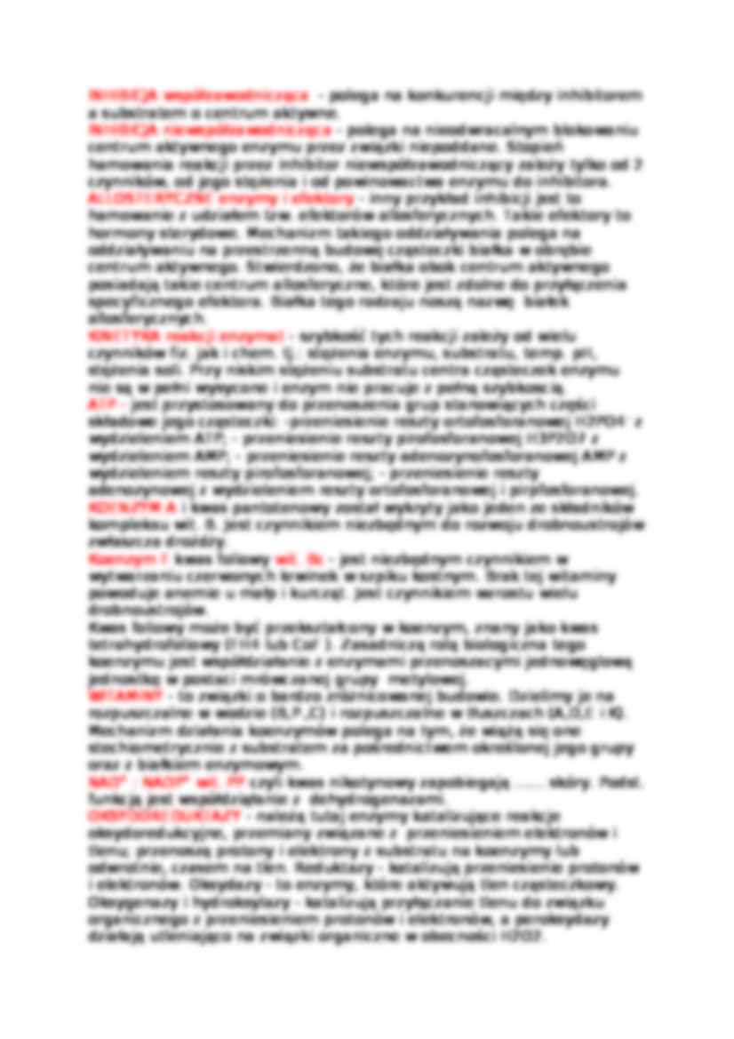 Biochemia - pojęcia - strona 3