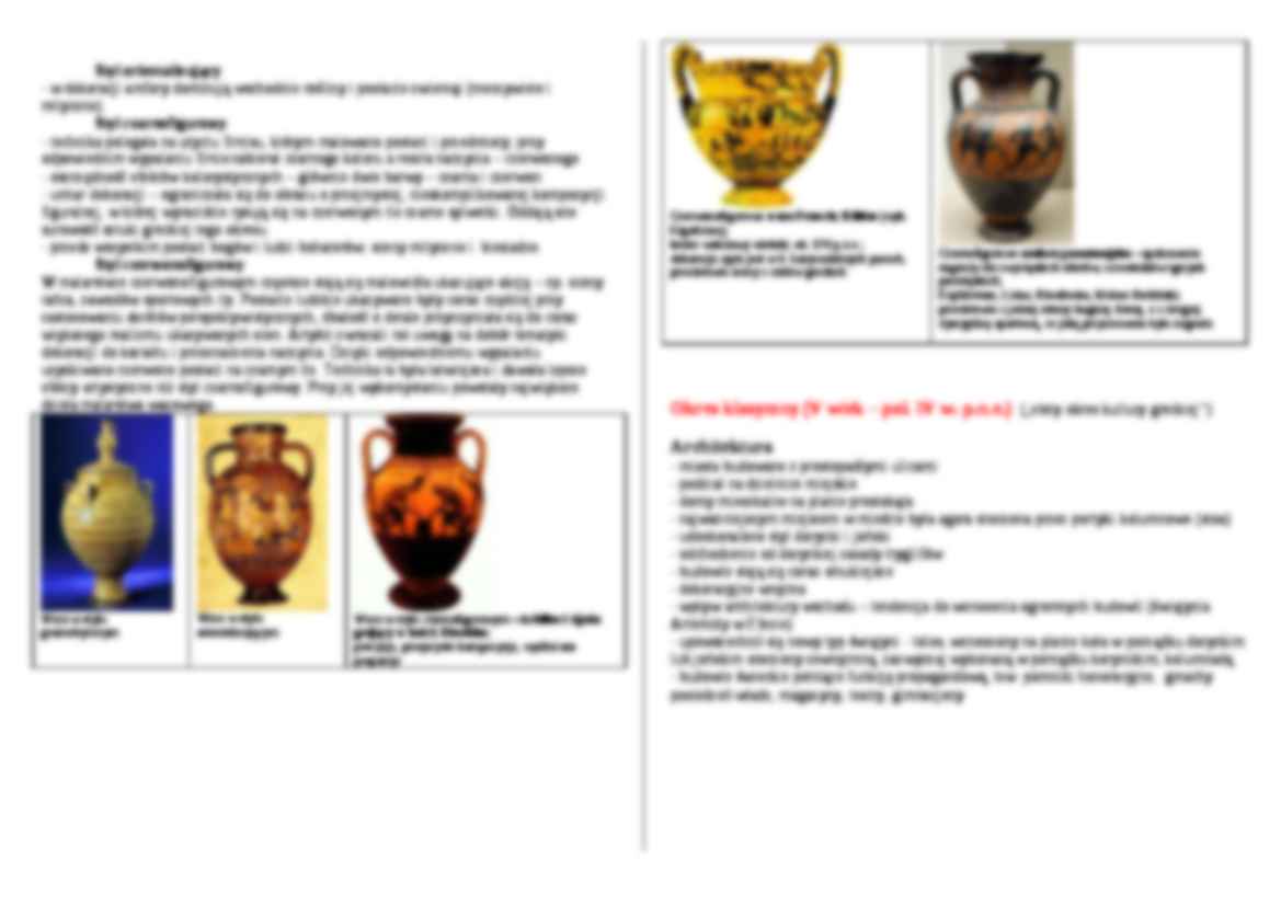 Sztuka starożytnej Grecji - opracowanie  - strona 2