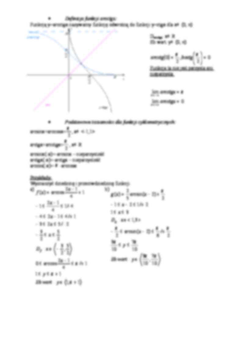 Funkcje cyklometryczne (kołowe) - strona 2