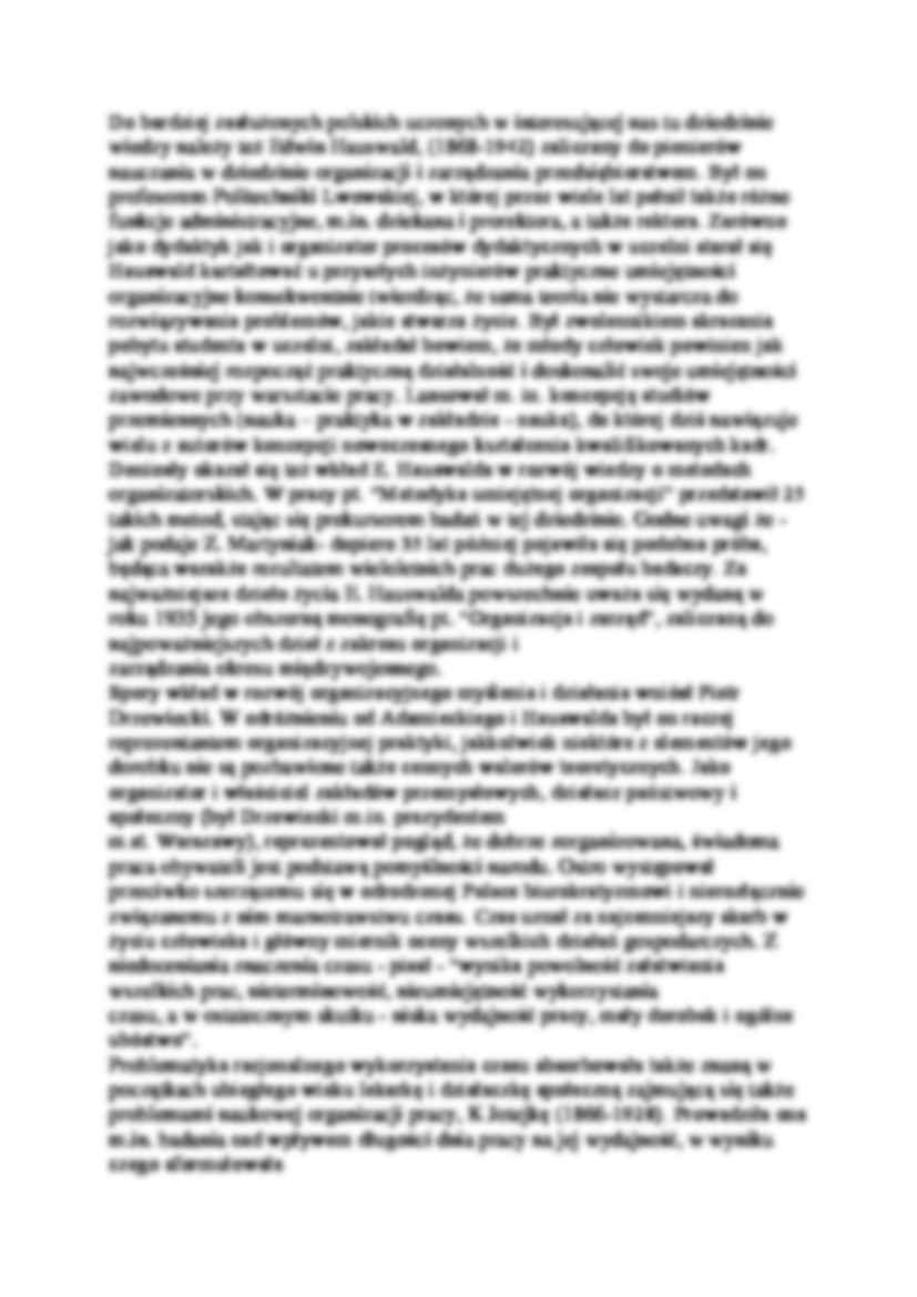 Wiedza o zarządzaniu - wkład Polaków  - strona 3
