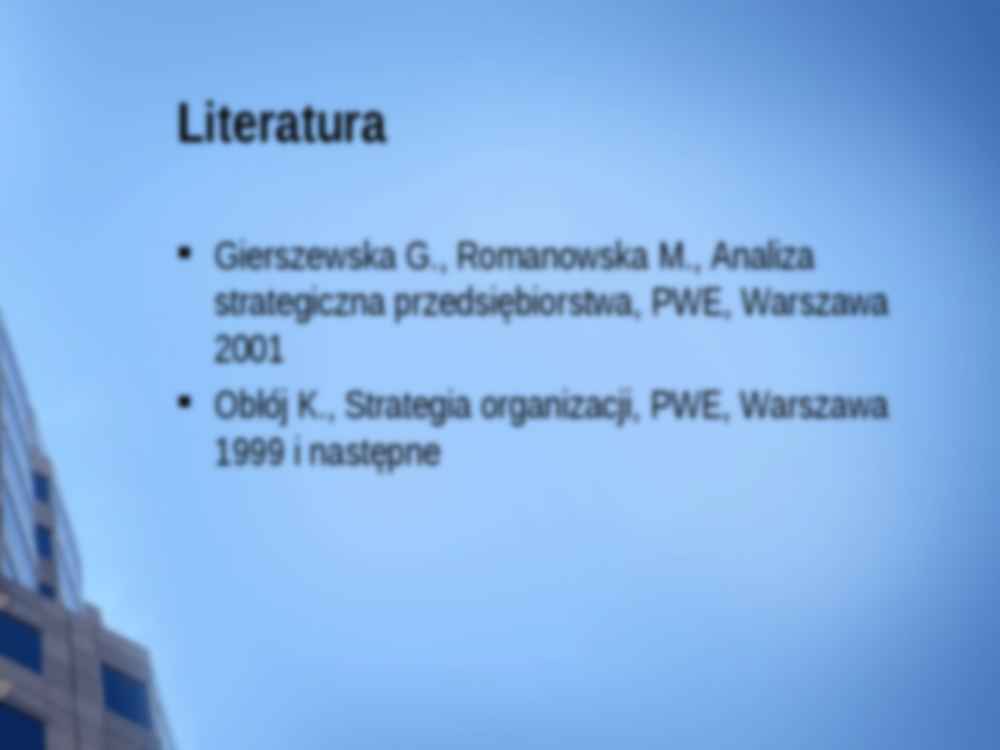 Zarządzanie strategiczne - strona 2