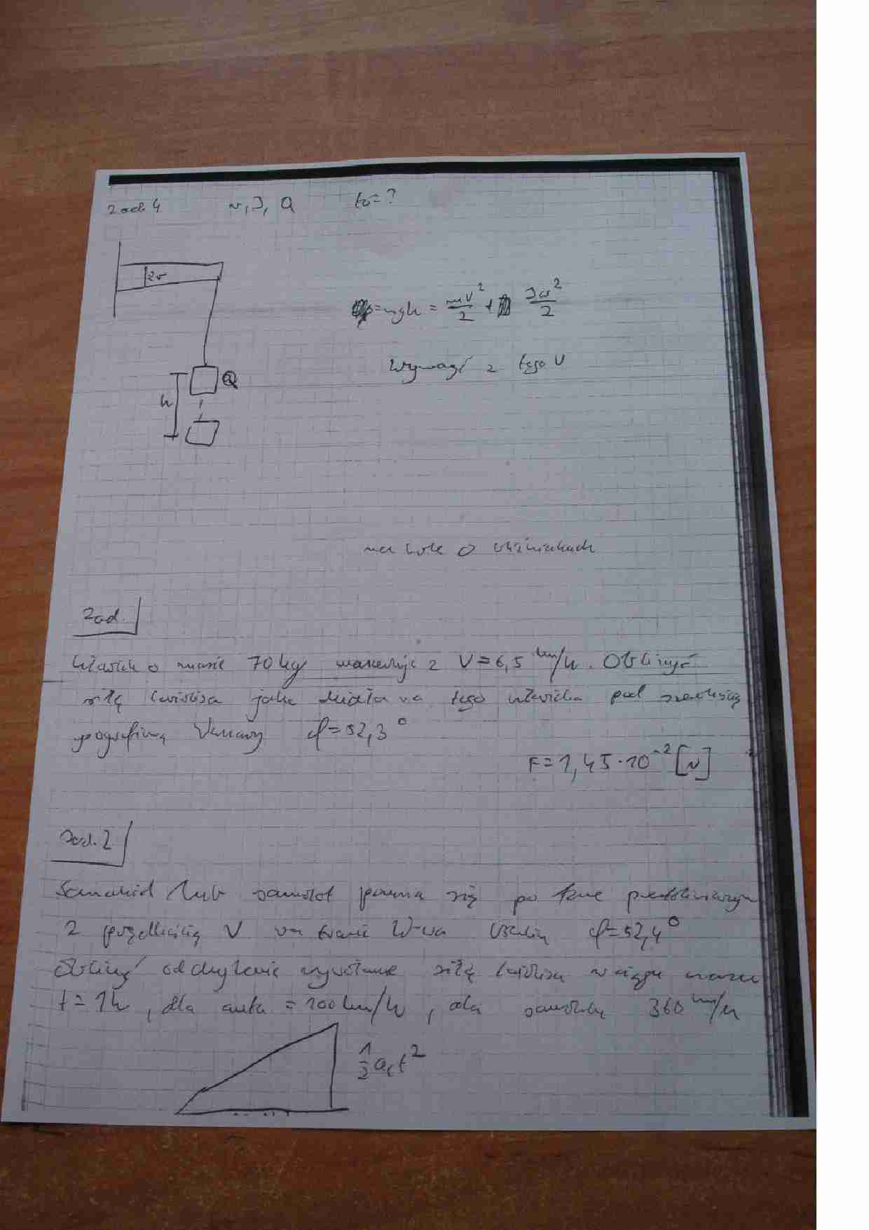 Fizyka - notatki z ćwiczeń 22 - strona 1