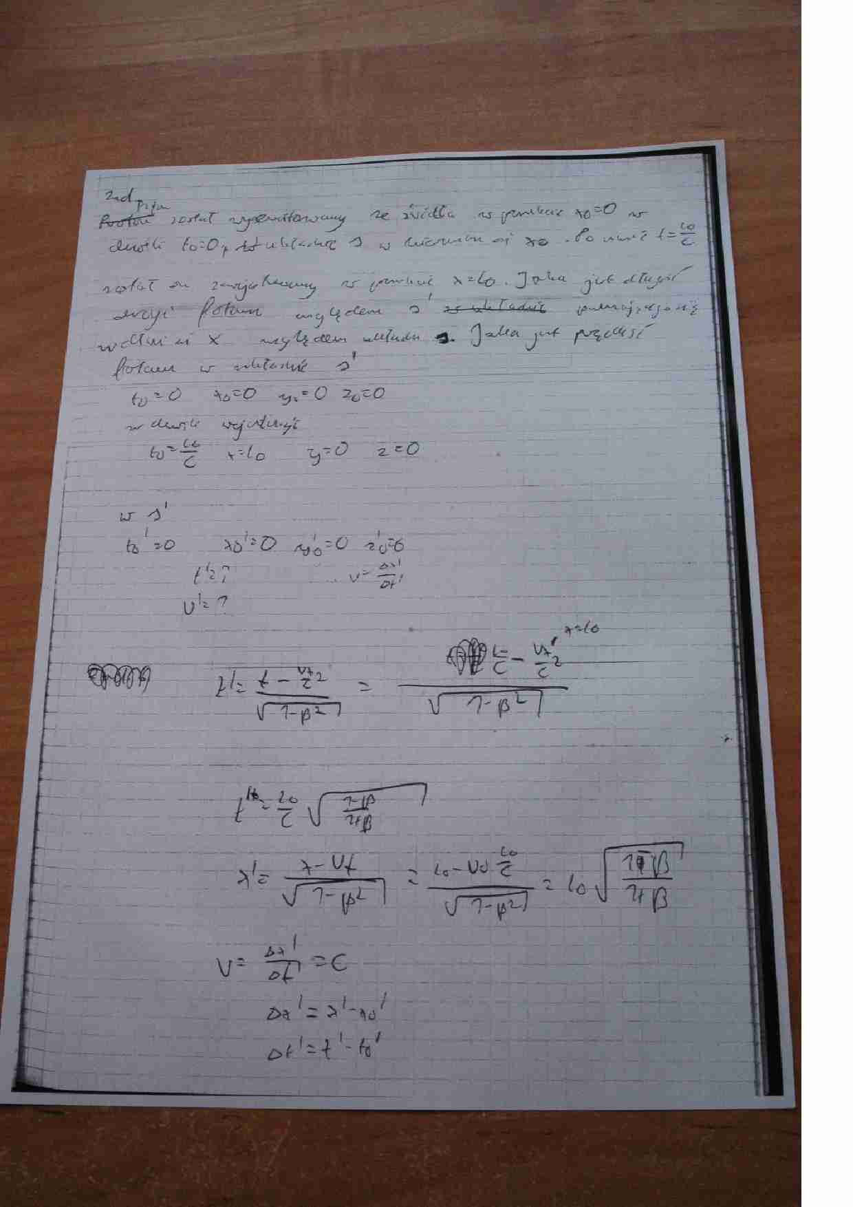 Fizyka - notatki z ćwiczeń 24 - strona 1