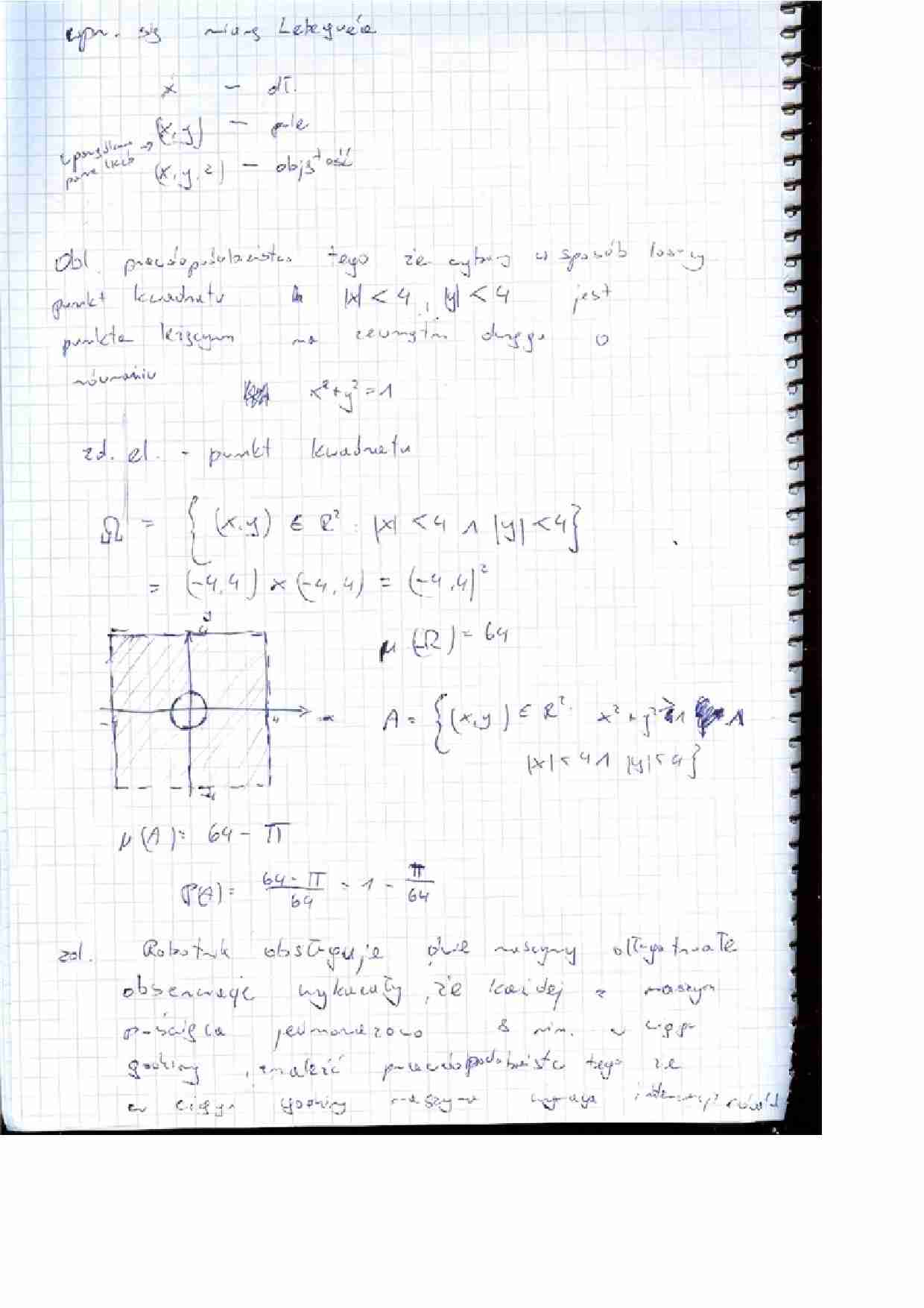 Prawdopodobieństwo geometryczne2 - strona 1