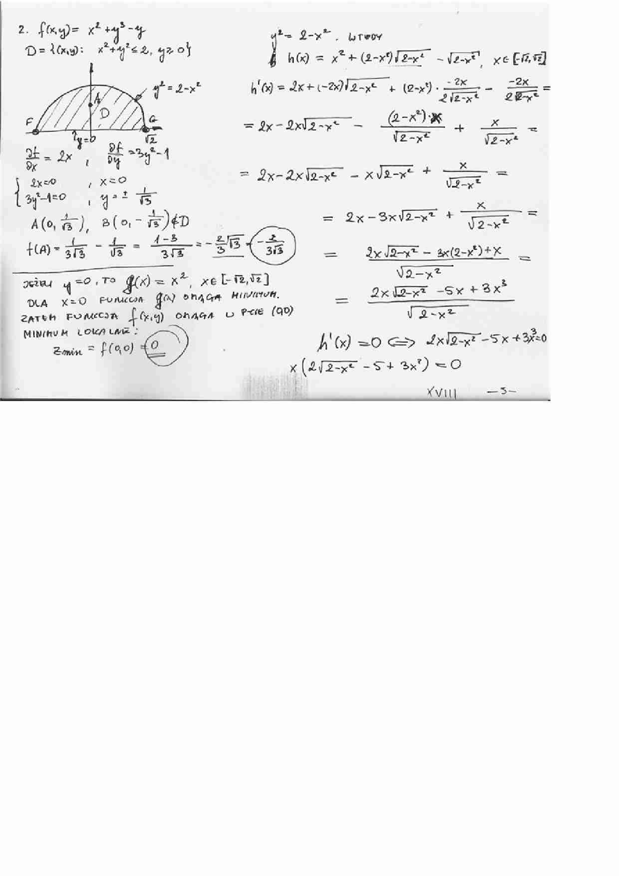 Analiza matematyczna - wykład 18-3 - strona 1