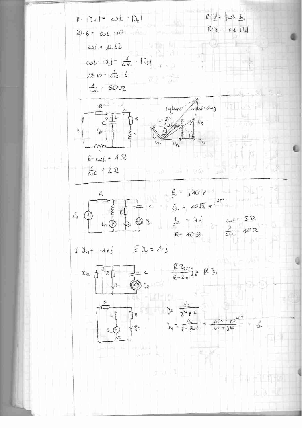 Elektrotechnika - ćwiczenia 6 - strona 1