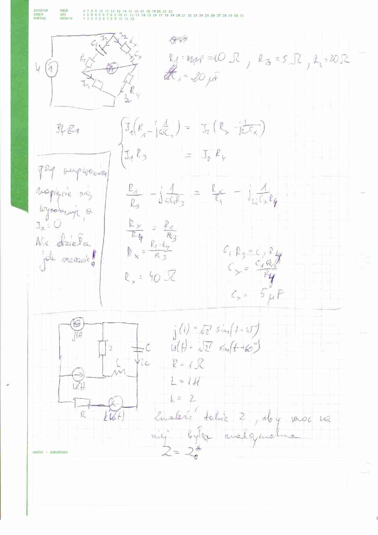 Zadania z elektrotechniki 8 - strona 1