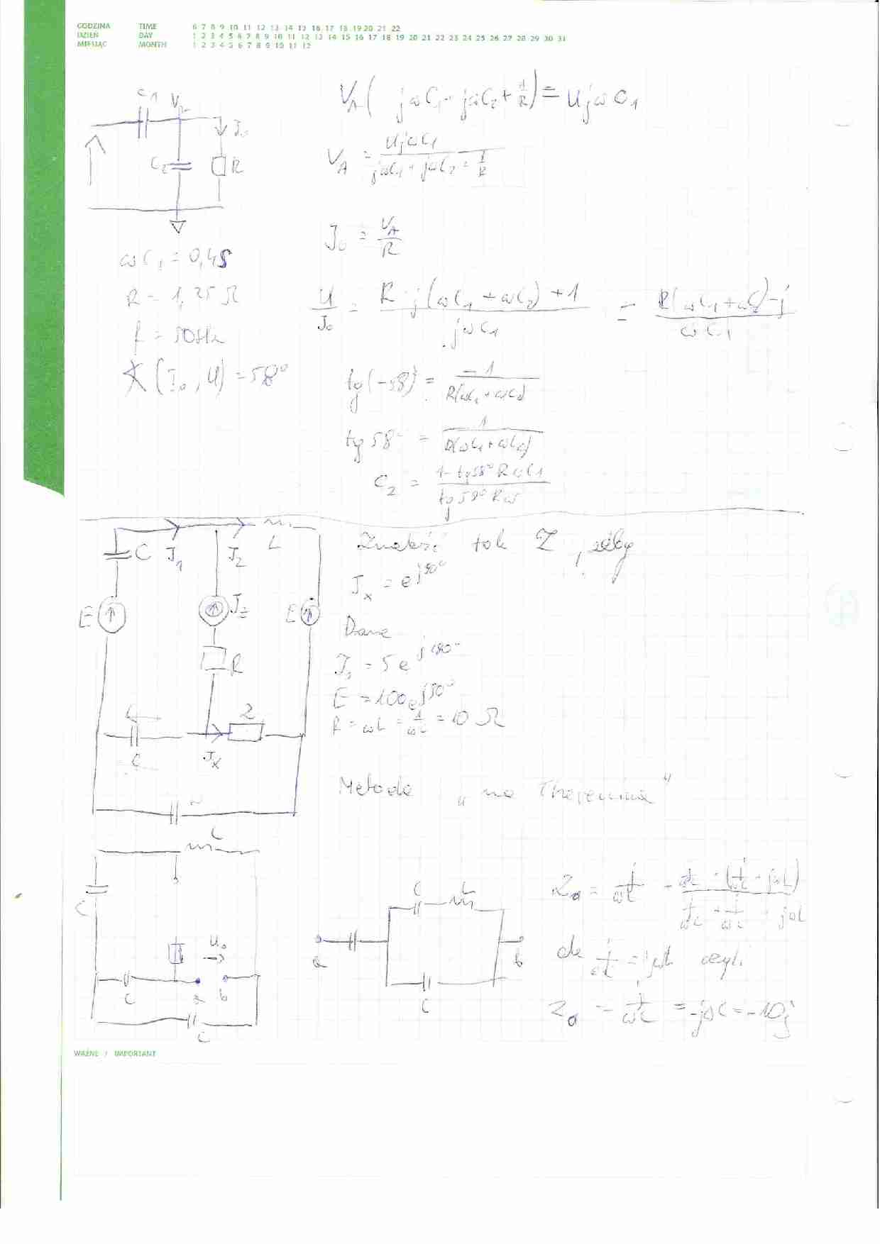 Zadania z elektrotechniki 10 - strona 1