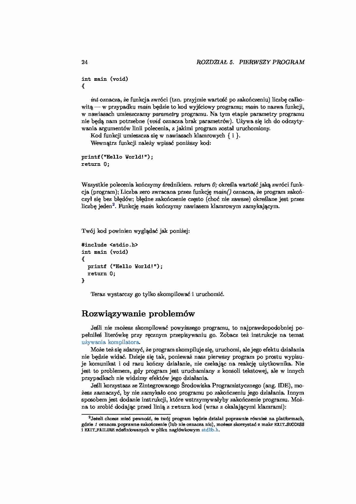 Kurs programowania w C cz. 12 - strona 1
