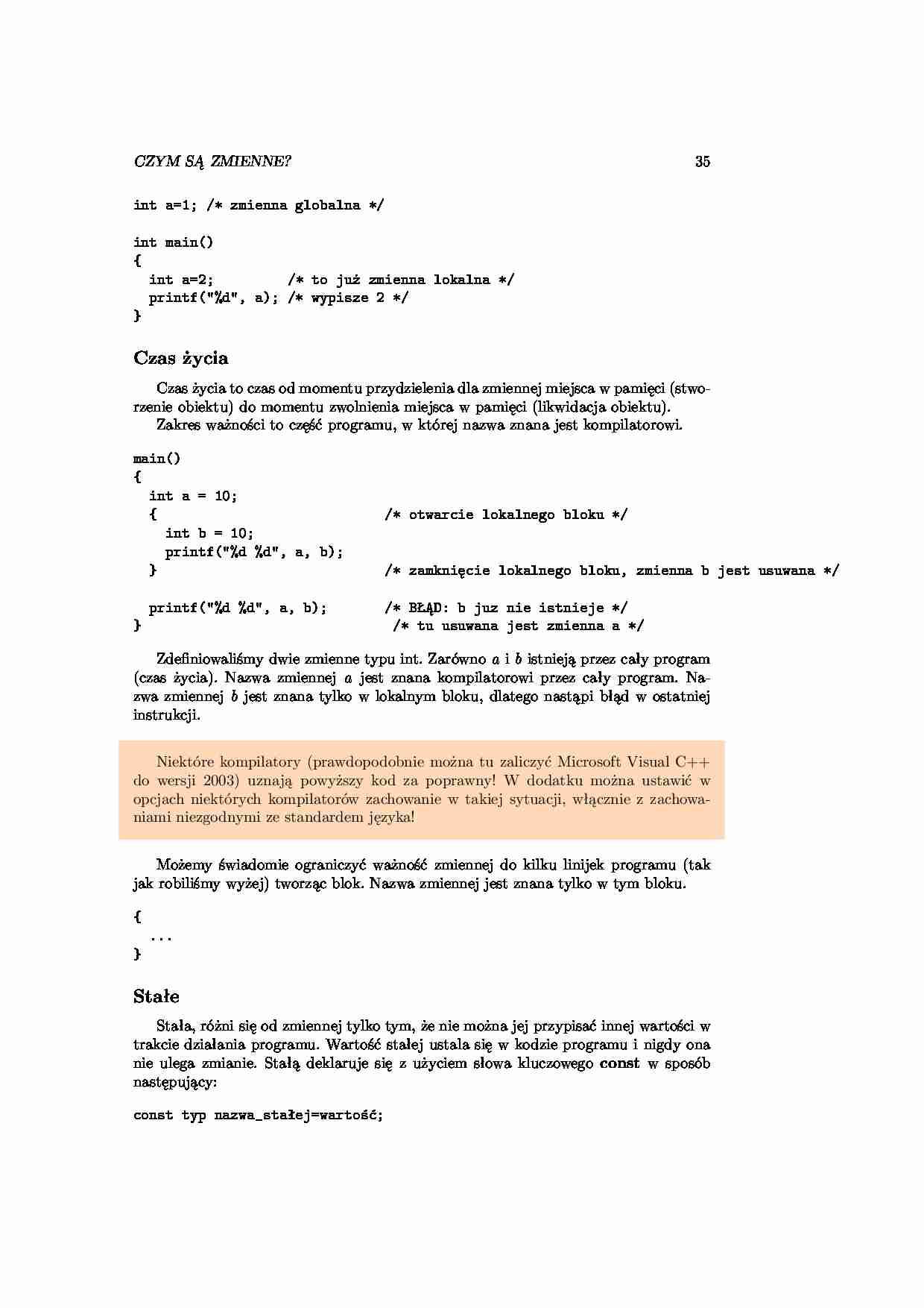 Kurs programowania w C  cz.22 - strona 1