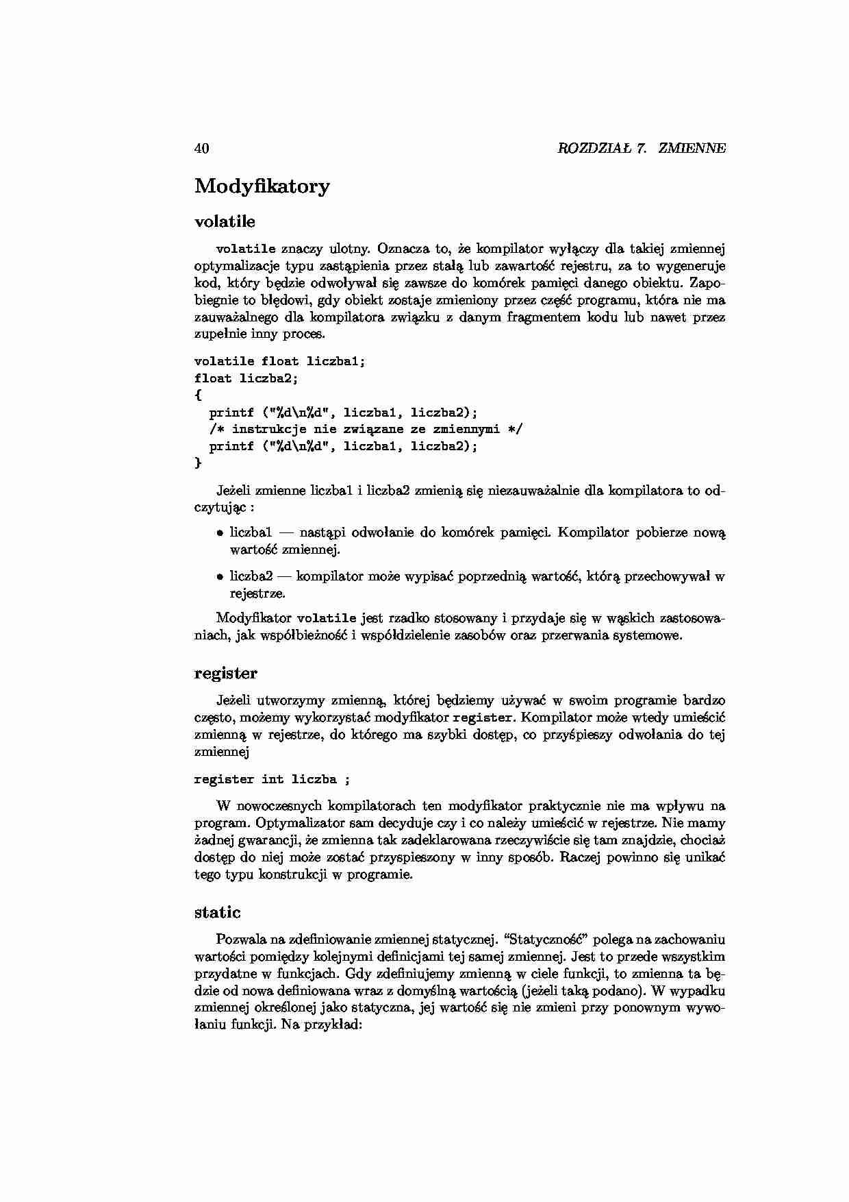 Kurs programowania w C cz. 27 - strona 1
