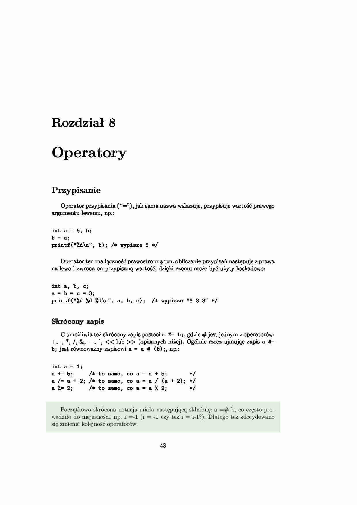 Kurs programowania w C cz. 29 - strona 1