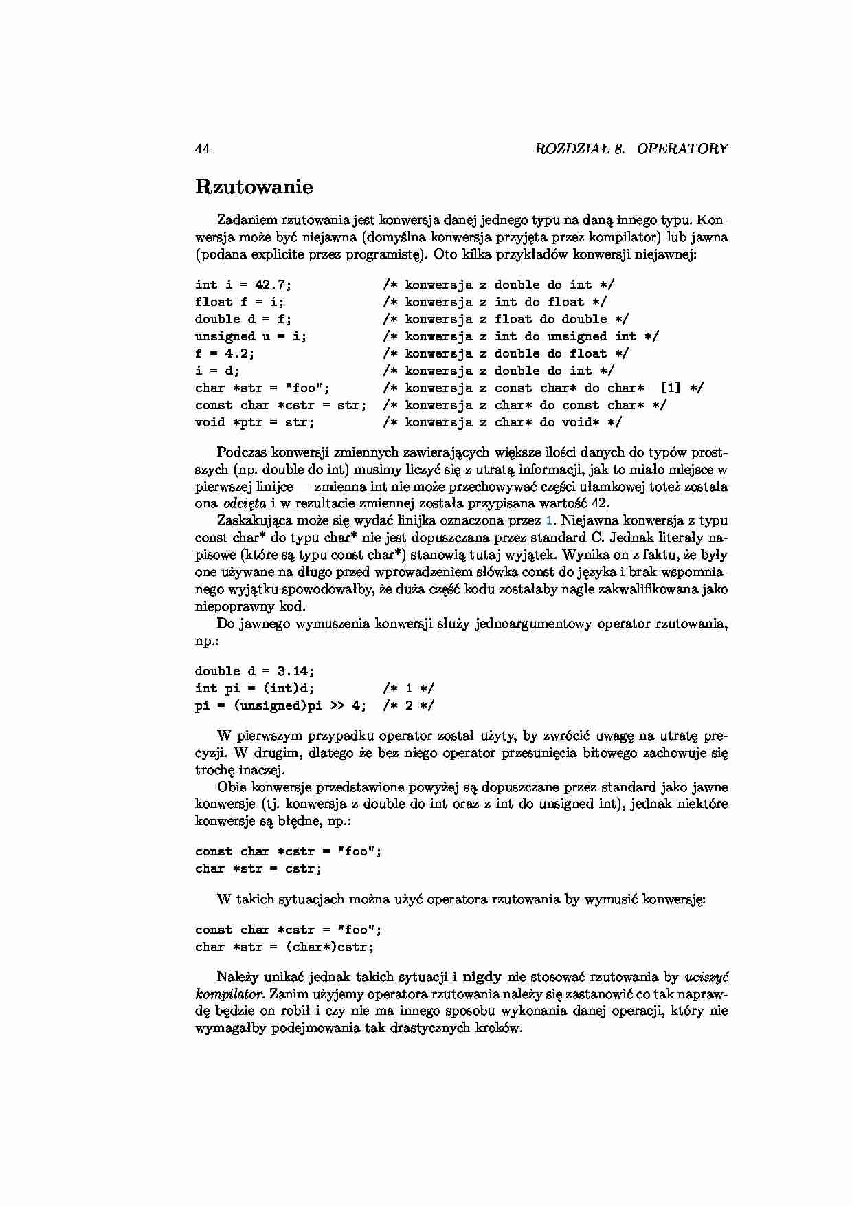 Kurs programowania w C cz.30 - strona 1