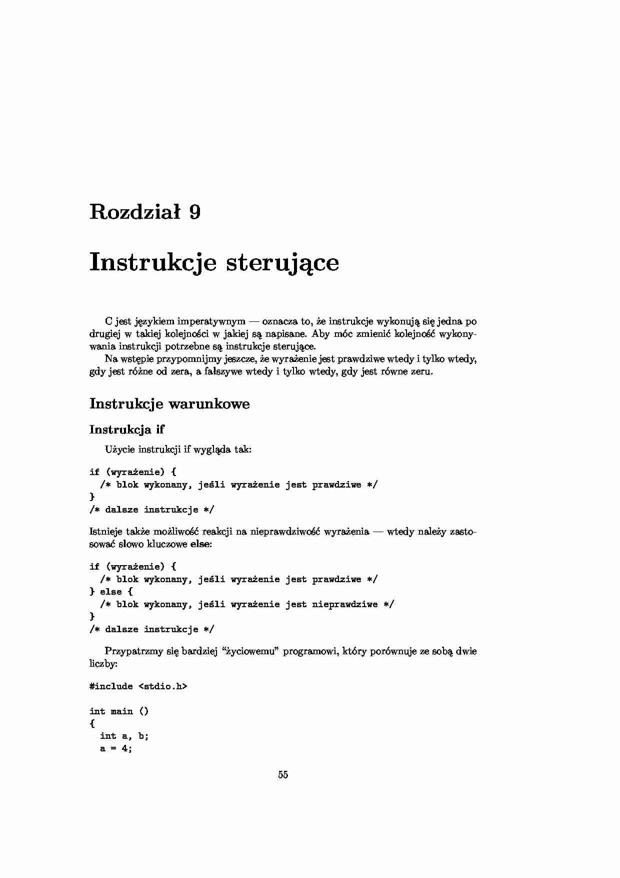 Kurs programowania w C  cz. 41 - strona 1