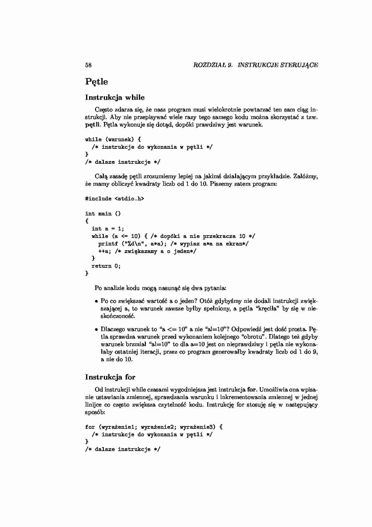 Kurs programowania w C  cz.44 - strona 1