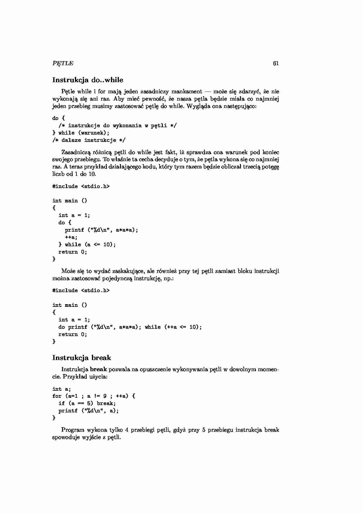 Kurs programowania w C cz. 47 - strona 1