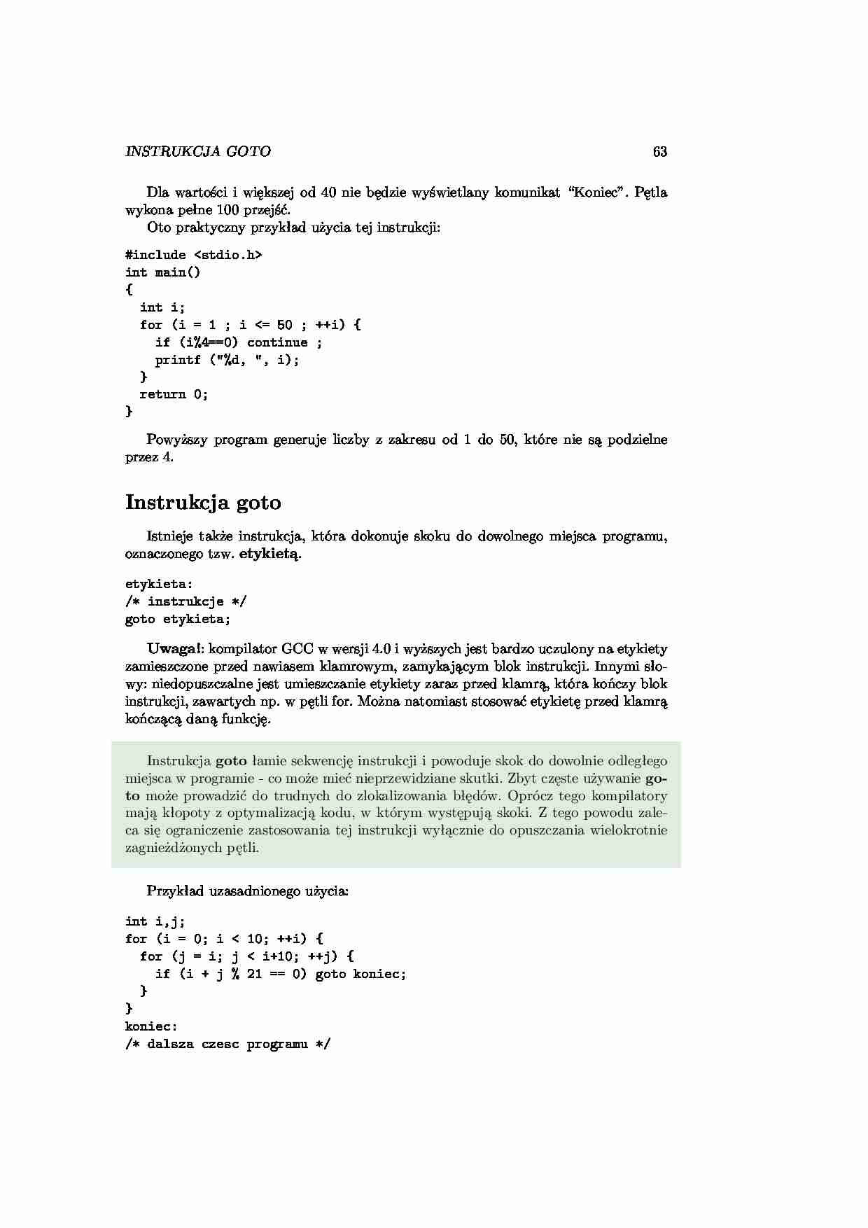 Kurs programowania w C cz. 49 - strona 1