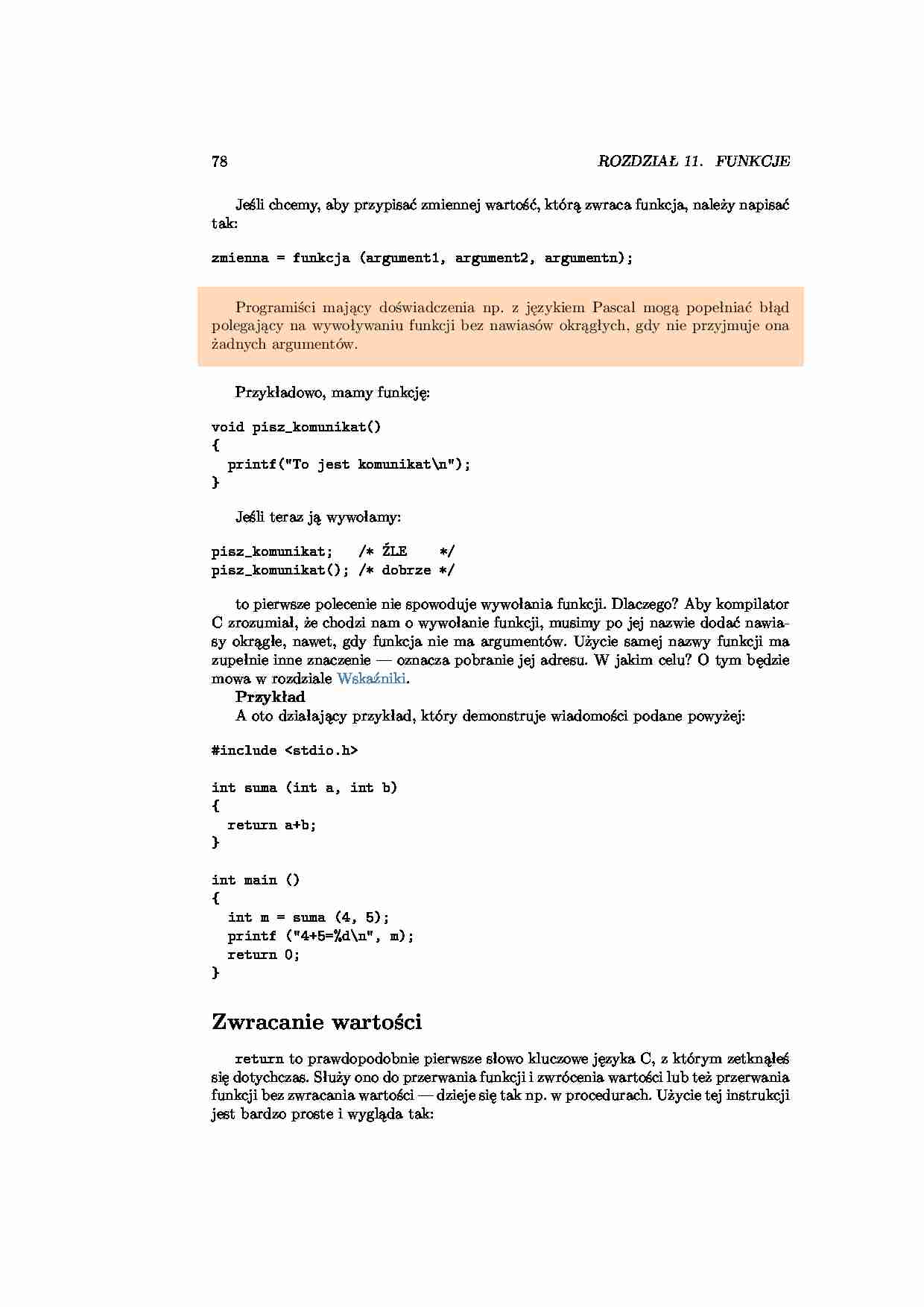Kurs programowania w C cz. 63 - strona 1