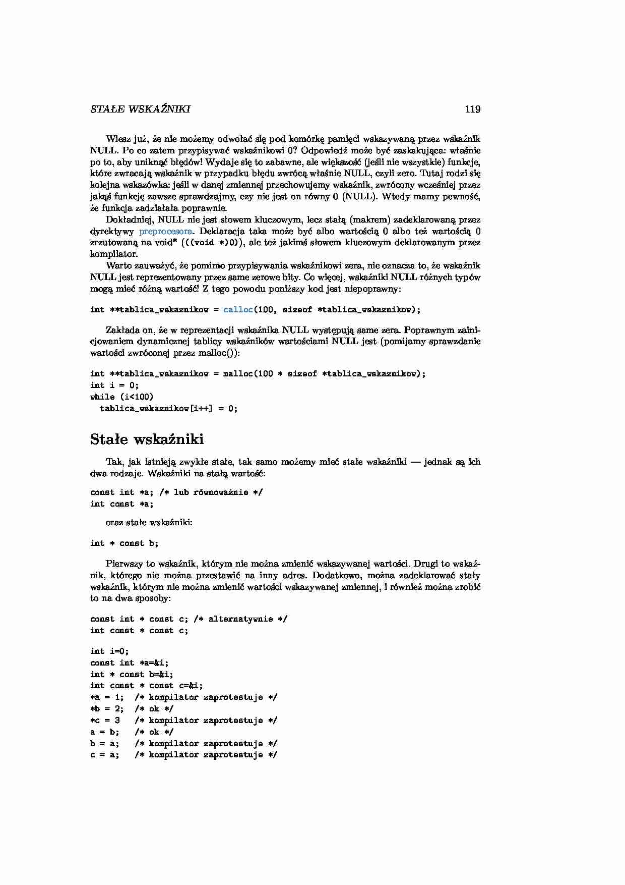 Kurs programowania w C cz. 102 - strona 1