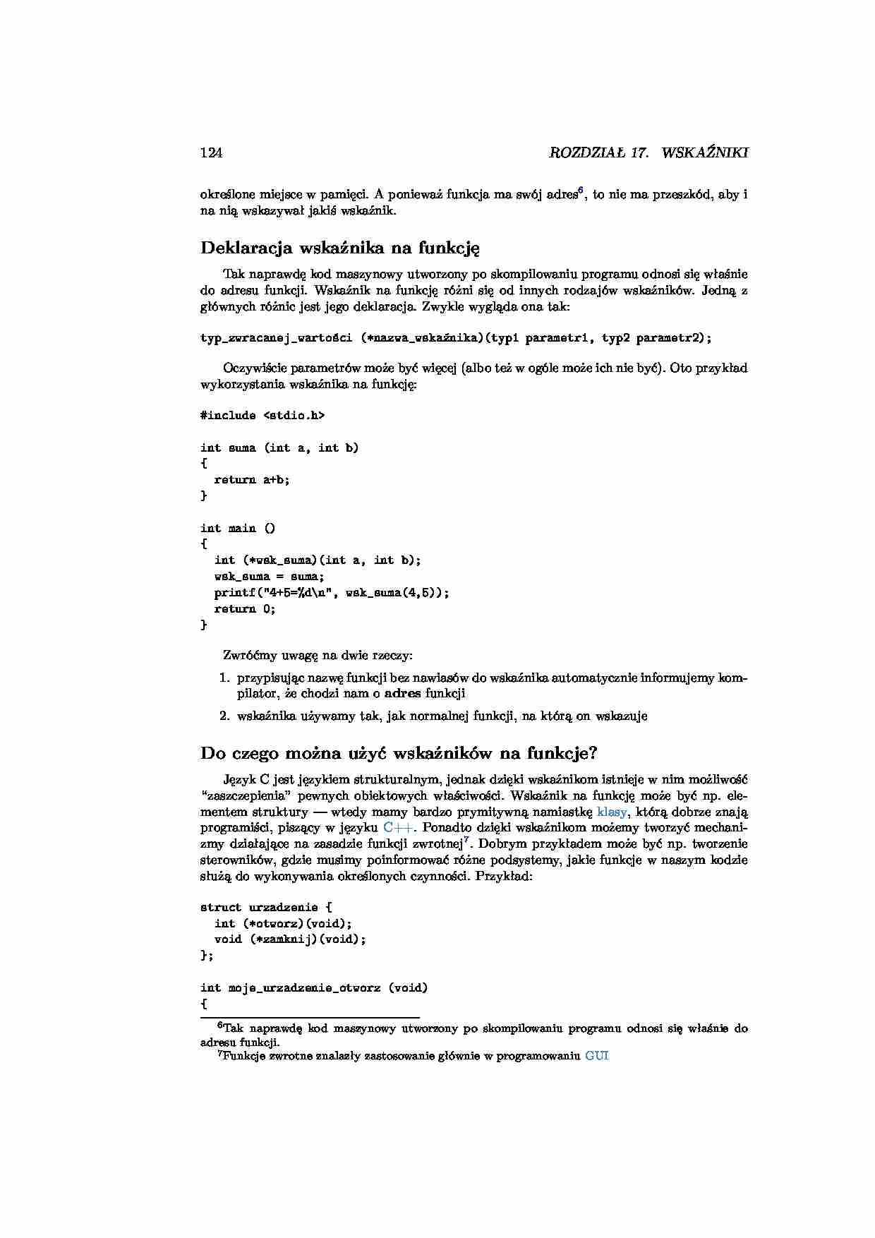 Kurs programowania w C  cz. 108 - strona 1